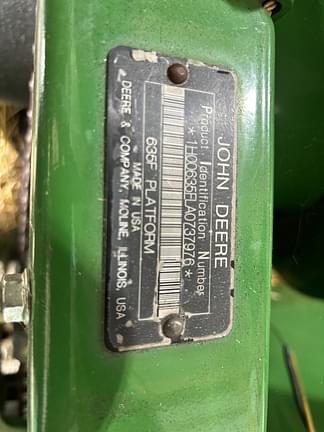 Image of John Deere 635F Primary image