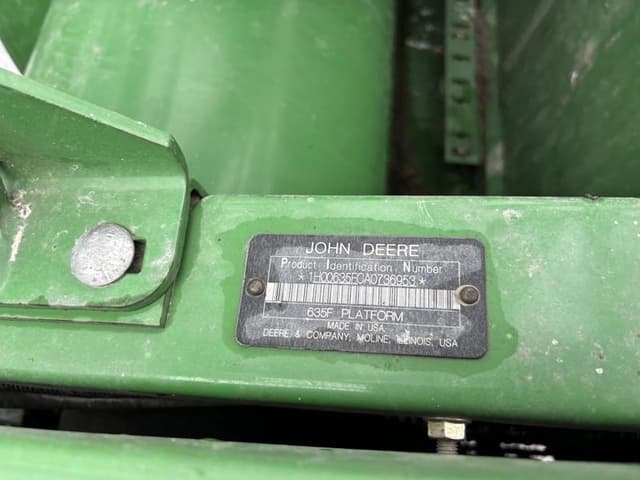 Image of John Deere 635F equipment image 1
