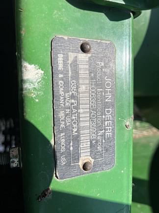 Image of John Deere 635F equipment image 1