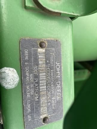 Image of John Deere 635F equipment image 3