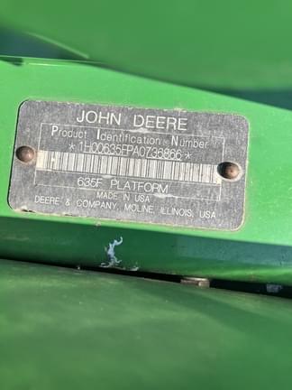 Image of John Deere 635F equipment image 2