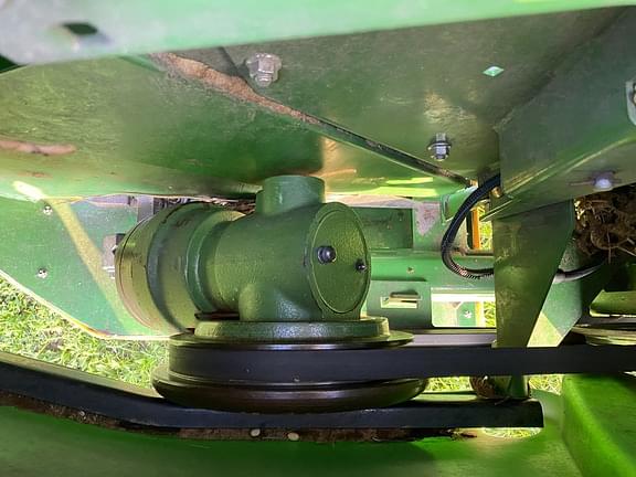 John deere 140 2024 mower deck belt diagram