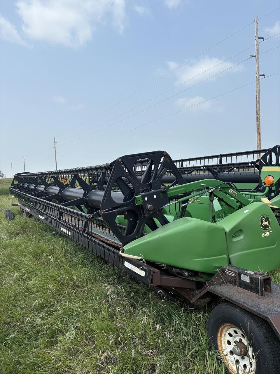 2010 John Deere 635F Equipment Image0