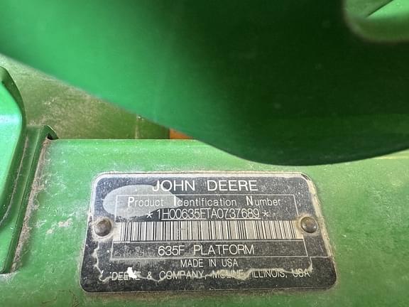 Image of John Deere 635F equipment image 2