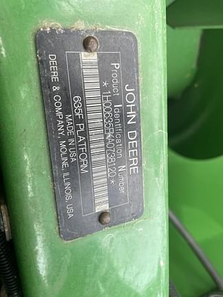 Image of John Deere 635F equipment image 3