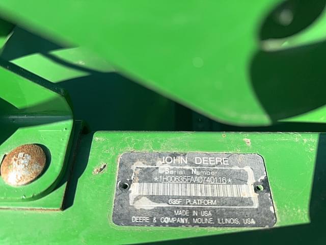 Image of John Deere 635F equipment image 4