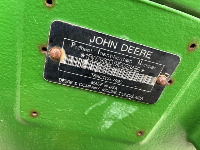 Image of John Deere 7930 equipment image 1