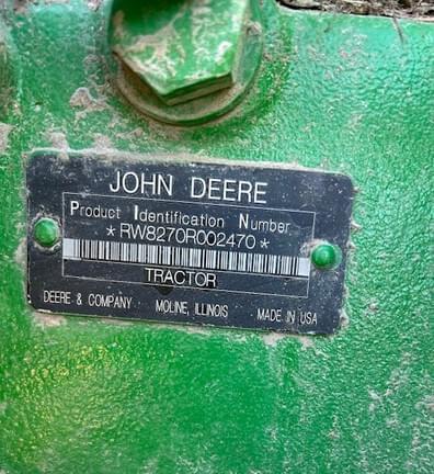 Image of John Deere 8270R equipment image 2