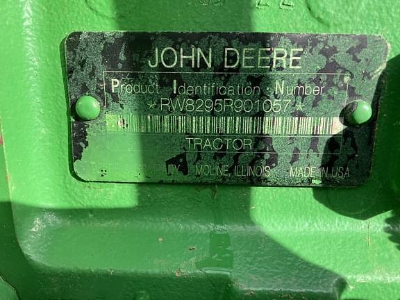 Image of John Deere 8295RT equipment image 1