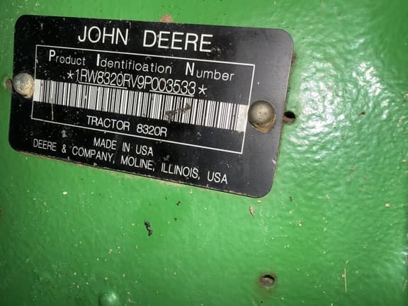 Image of John Deere 8320R equipment image 2