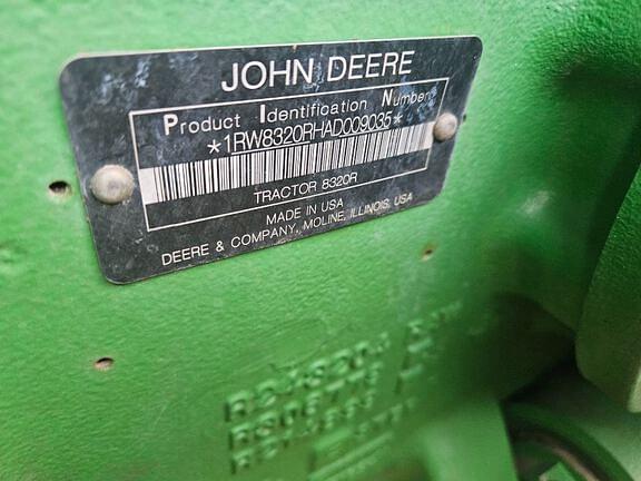 Image of John Deere 8320R equipment image 4