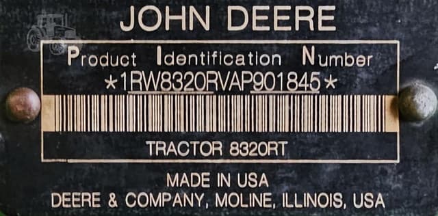 Image of John Deere 8320RT equipment image 3