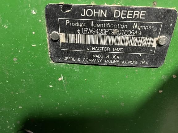 Image of John Deere 9430 equipment image 2