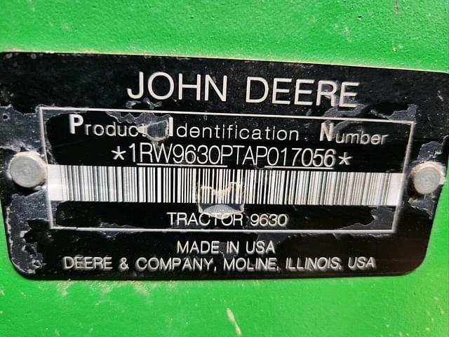 Image of John Deere 9630 equipment image 1