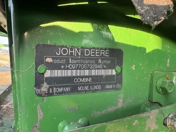 Image of John Deere 9770 STS equipment image 1