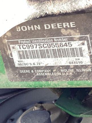 Image of John Deere 997 equipment image 4