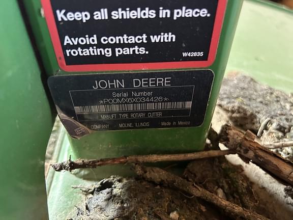 Image of John Deere MX6 equipment image 4