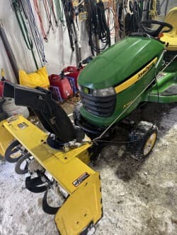 Image of John Deere X360 equipment image 1