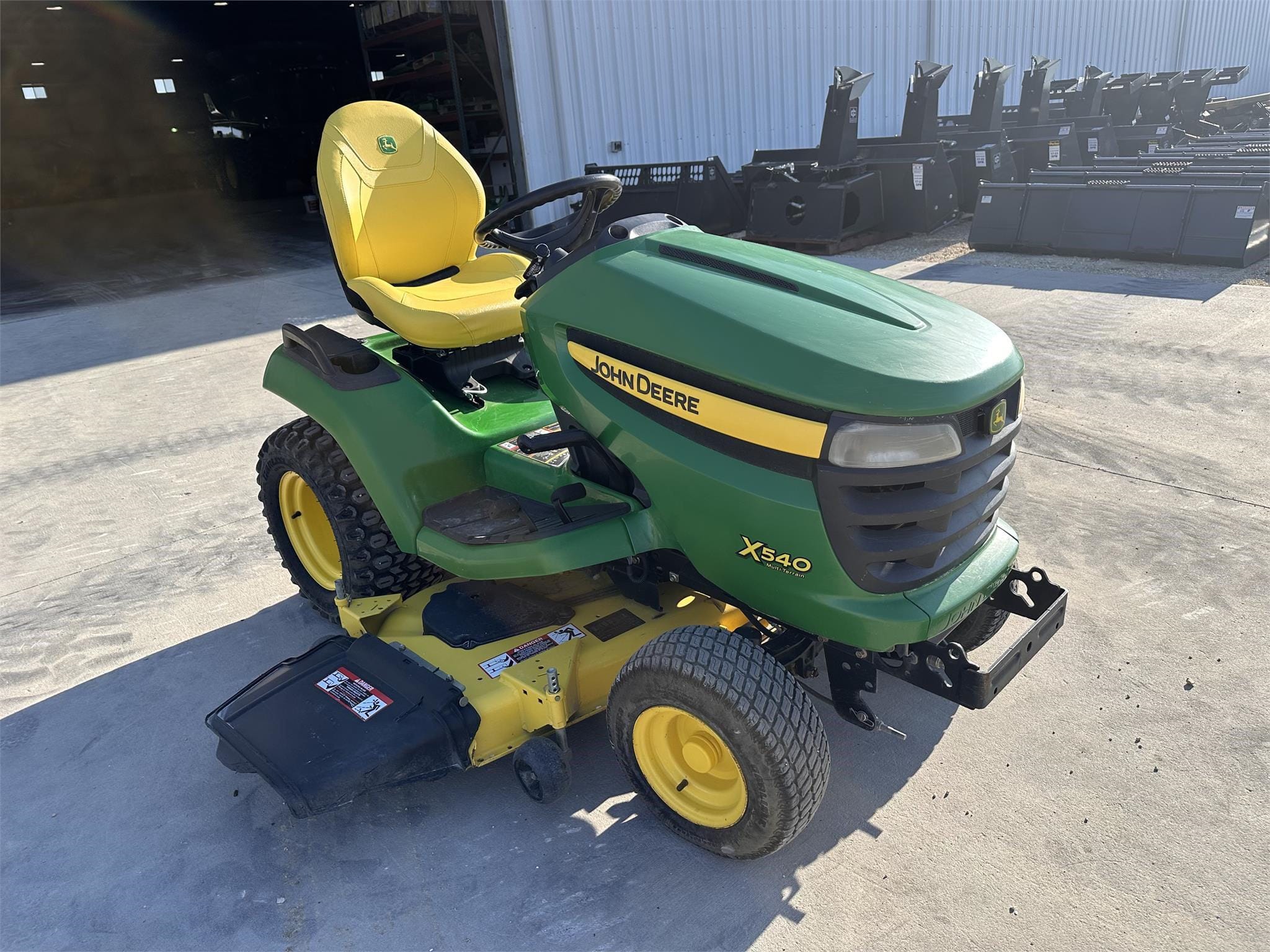 2010 John Deere X540 Equipment Image0
