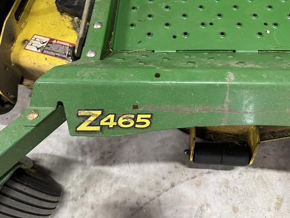 Image of John Deere Z465 equipment image 1