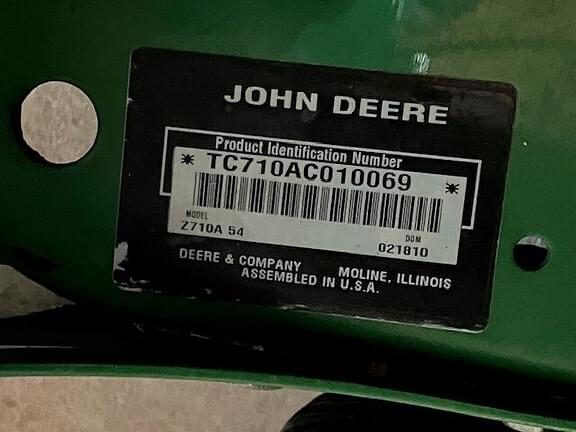 Image of John Deere Z710A equipment image 4