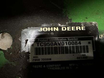 Image of John Deere Z950A equipment image 4