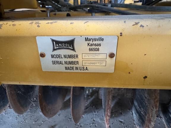 Image of Landoll 876 equipment image 4