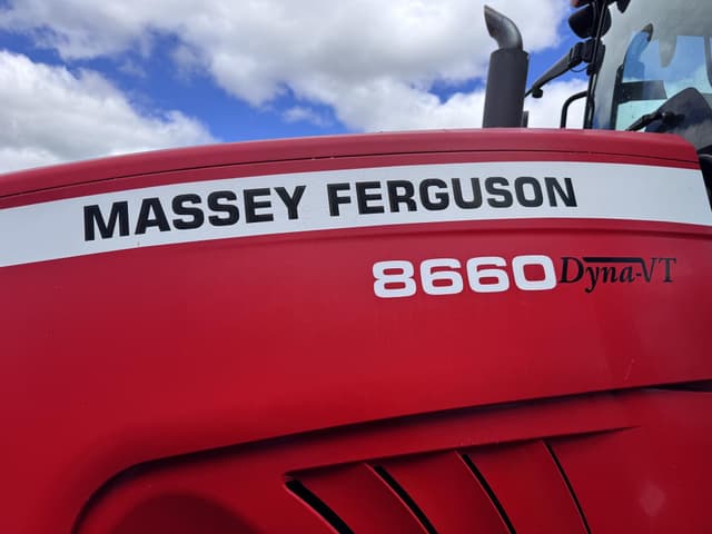 Image of Massey Ferguson 8660 equipment image 3