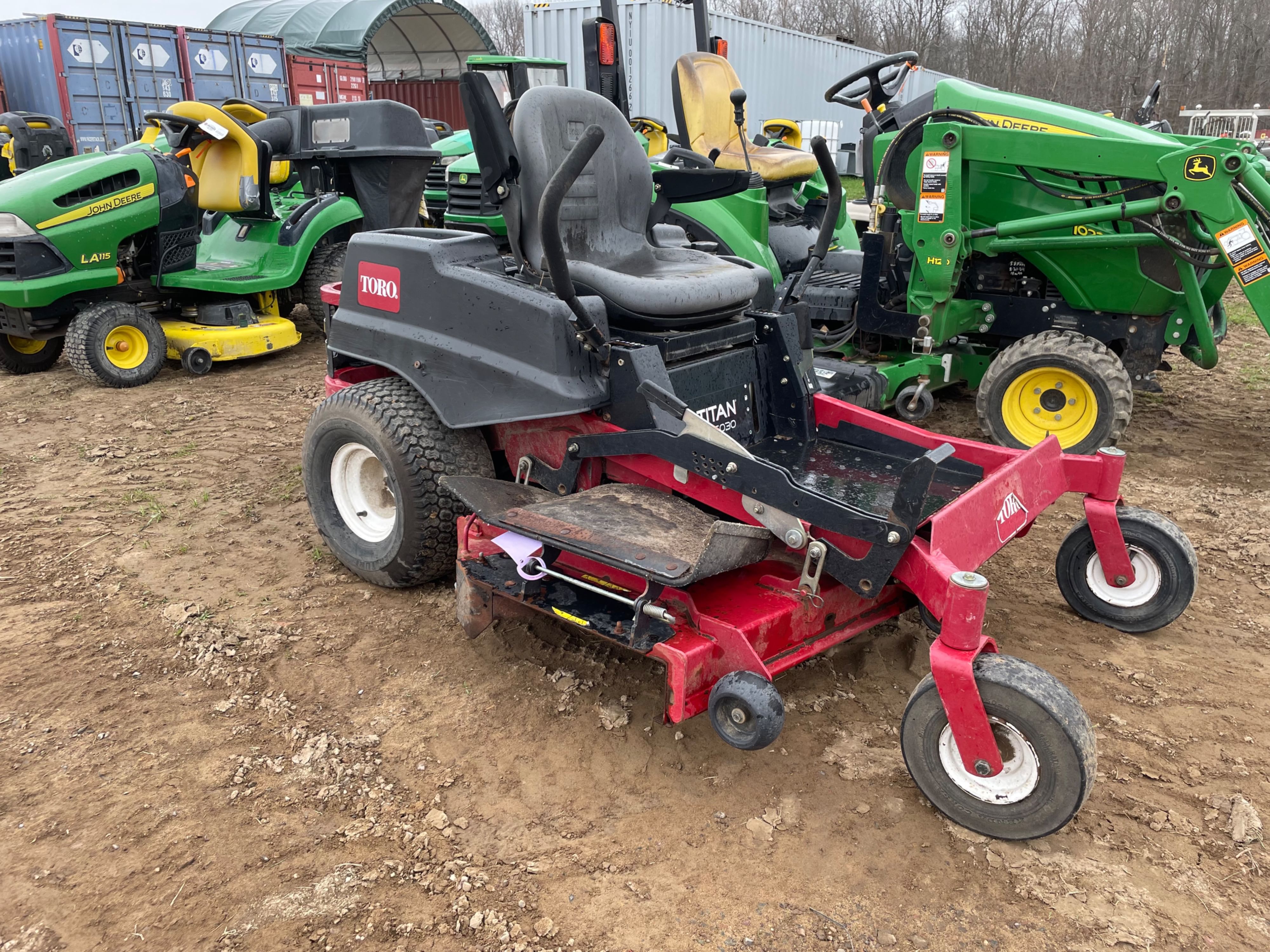 SOLD - 2010 Toro Titan ZX6030 Lot No. 84 Other Equipment with 347