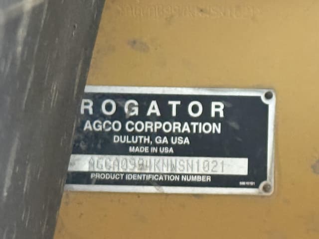 Image of Ag-Chem RoGator 994 equipment image 1