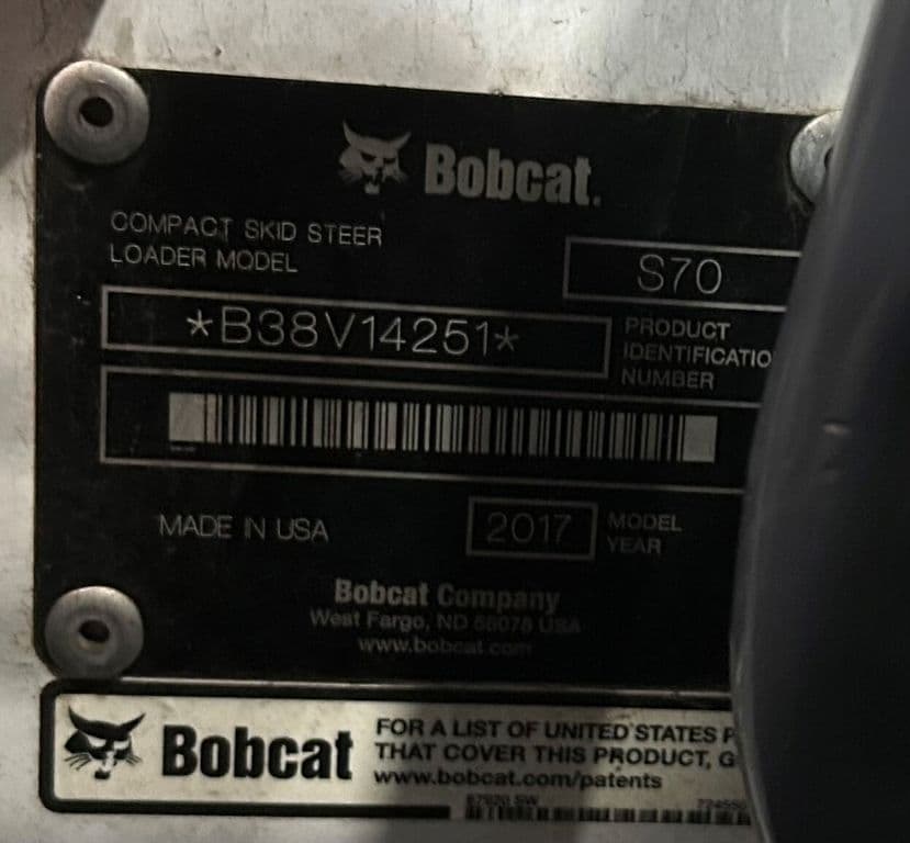 Image of Bobcat S70 Image 1