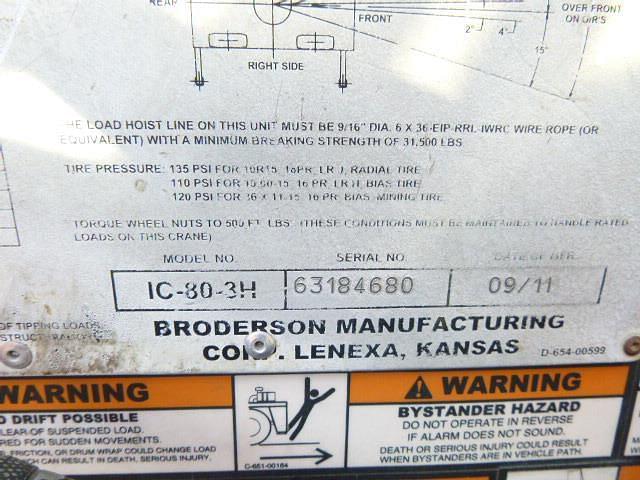 Image of Broderson IC803H equipment image 4