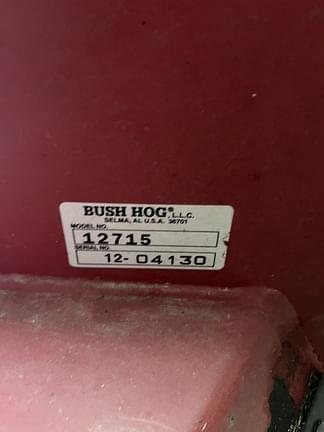Image of Bush Hog 12715 equipment image 3