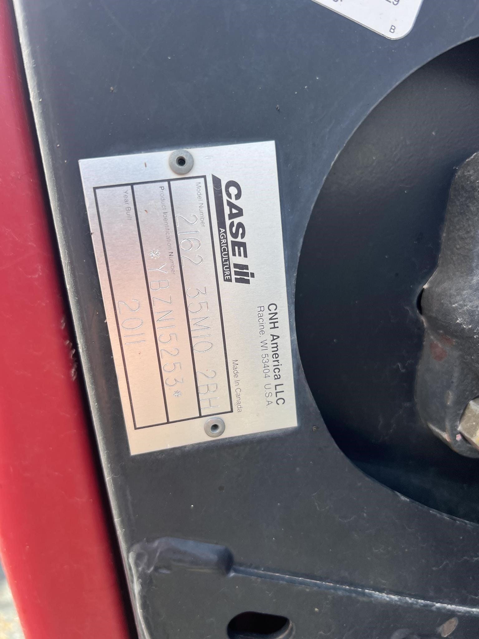 2011 Case IH 2162 Equipment Image0