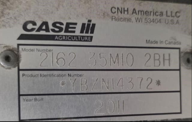 Image of Case IH 2162 equipment image 1