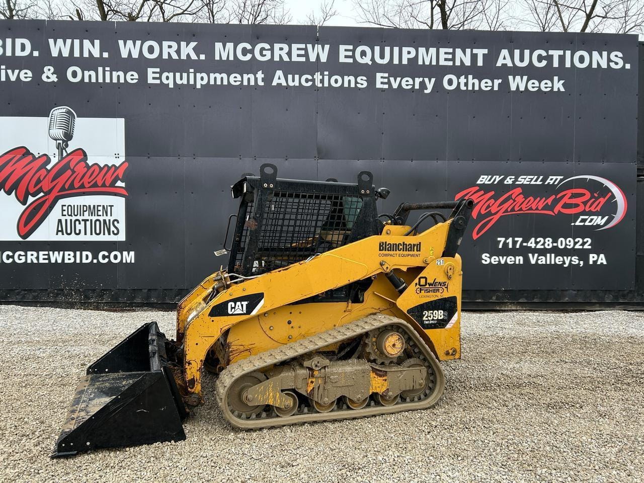 2011 Caterpillar 259B3 Equipment Image0