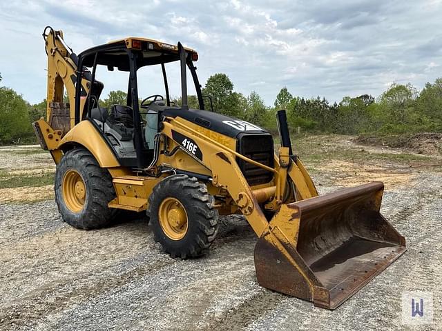 Image of Caterpillar 416E equipment image 2