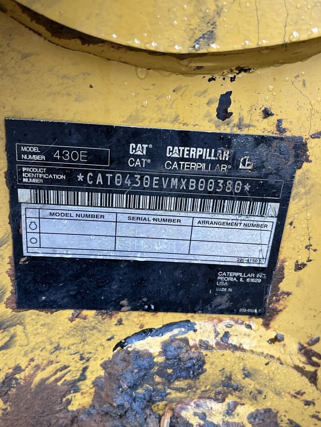 Image of Caterpillar 430E equipment image 1