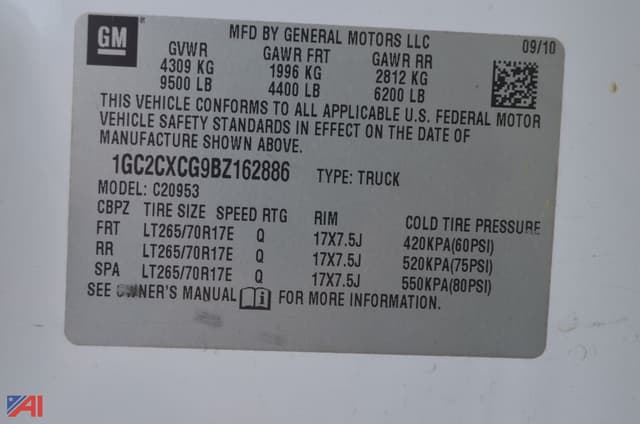 Image of Chevrolet 2500HD equipment image 4