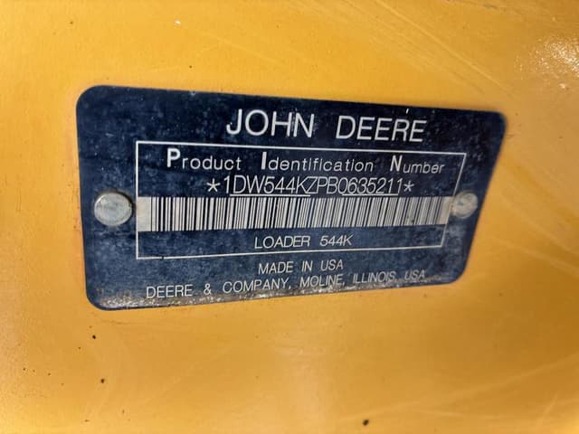 Image of John Deere 544K equipment image 1