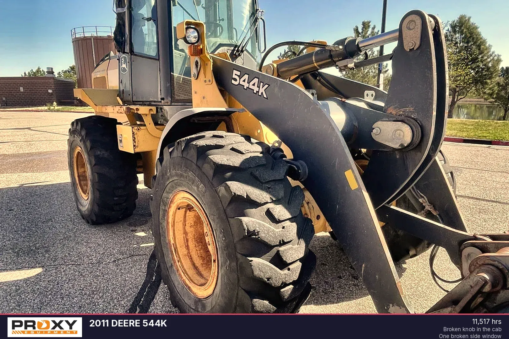 2011 John Deere 544K Equipment Image0
