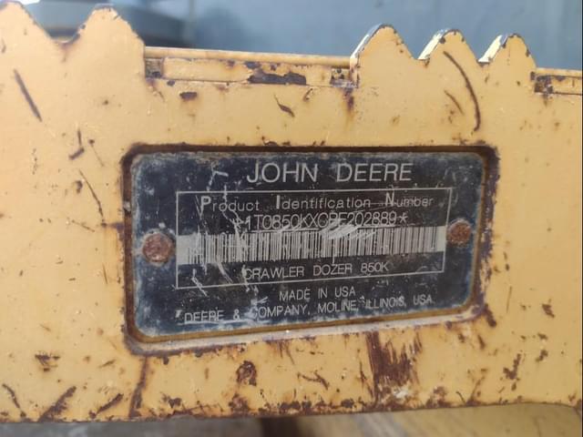 Image of John Deere 850K equipment image 4