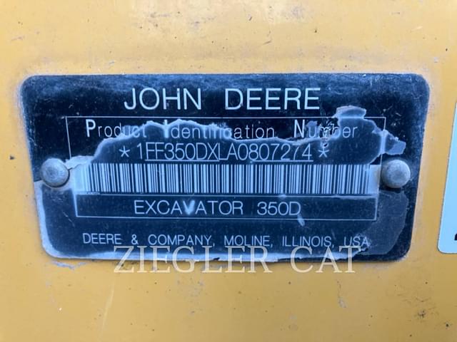 Image of John Deere 350D LC equipment image 1