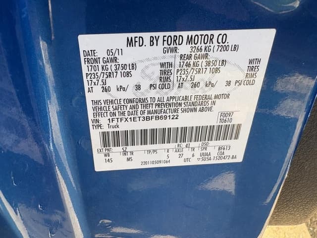 Image of Ford F-150 equipment image 4