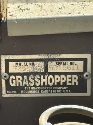 Image of Grasshopper 725DT equipment image 3