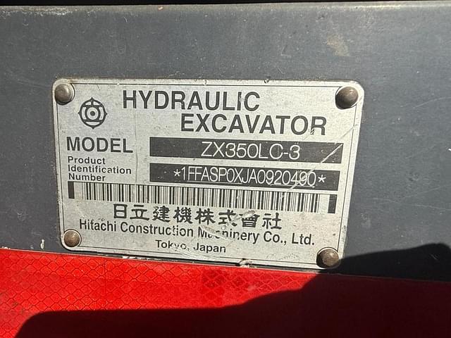 Image of Hitachi ZX350LC equipment image 4