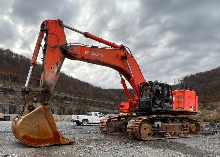 SOLD - 2011 Hitachi ZX650LC-3 Lot No. 5326 Construction with