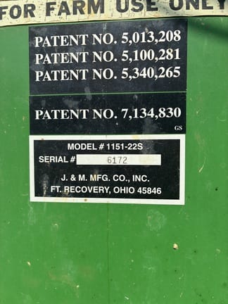 2011 J&M 1151 Equipment Image0