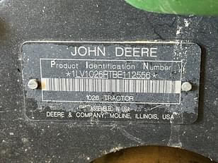 Main image John Deere 1026R 14