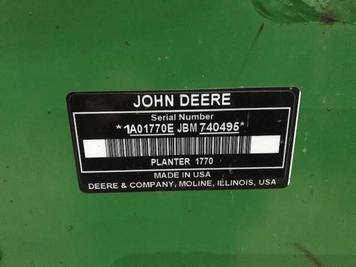 Main image John Deere 1770